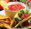 Tacos and Tortilla Chip Plate